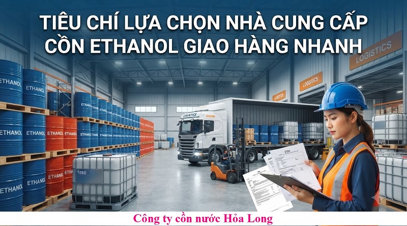 Cồn Ethanol Giao Hàng Nhanh – Giải Pháp Cung Ứng Ổn Định Cho Doanh Nghiệp